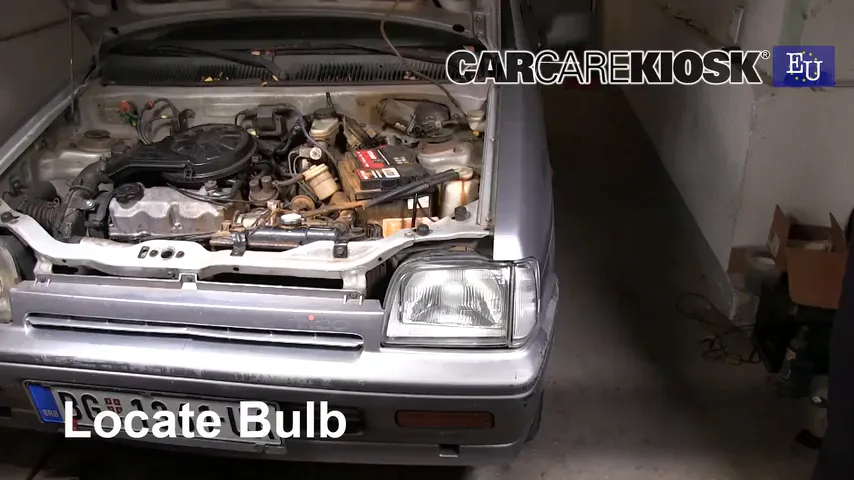 1998 Daewoo Tico SE 0.8L 3 Cyl. Éclairage Feu clignotant avant (remplacer l'ampoule)